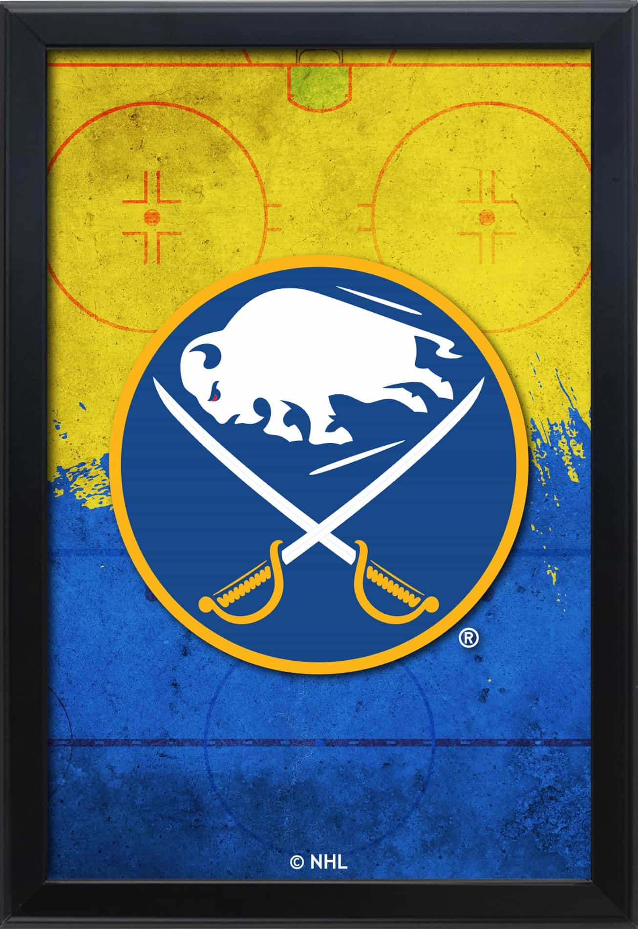 Buffalo Sabres 16x24 Snapframe Lightbox