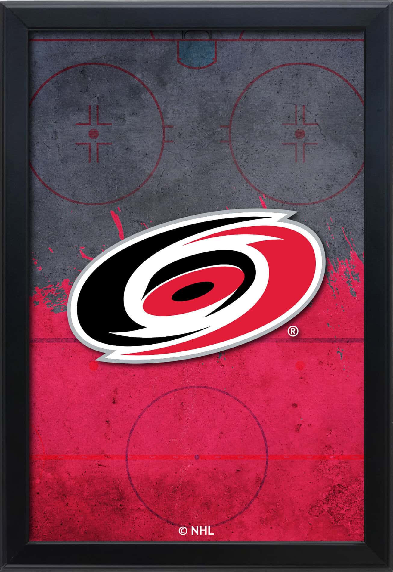 Carolina Hurricanes 16x24 Snapframe Lightbox