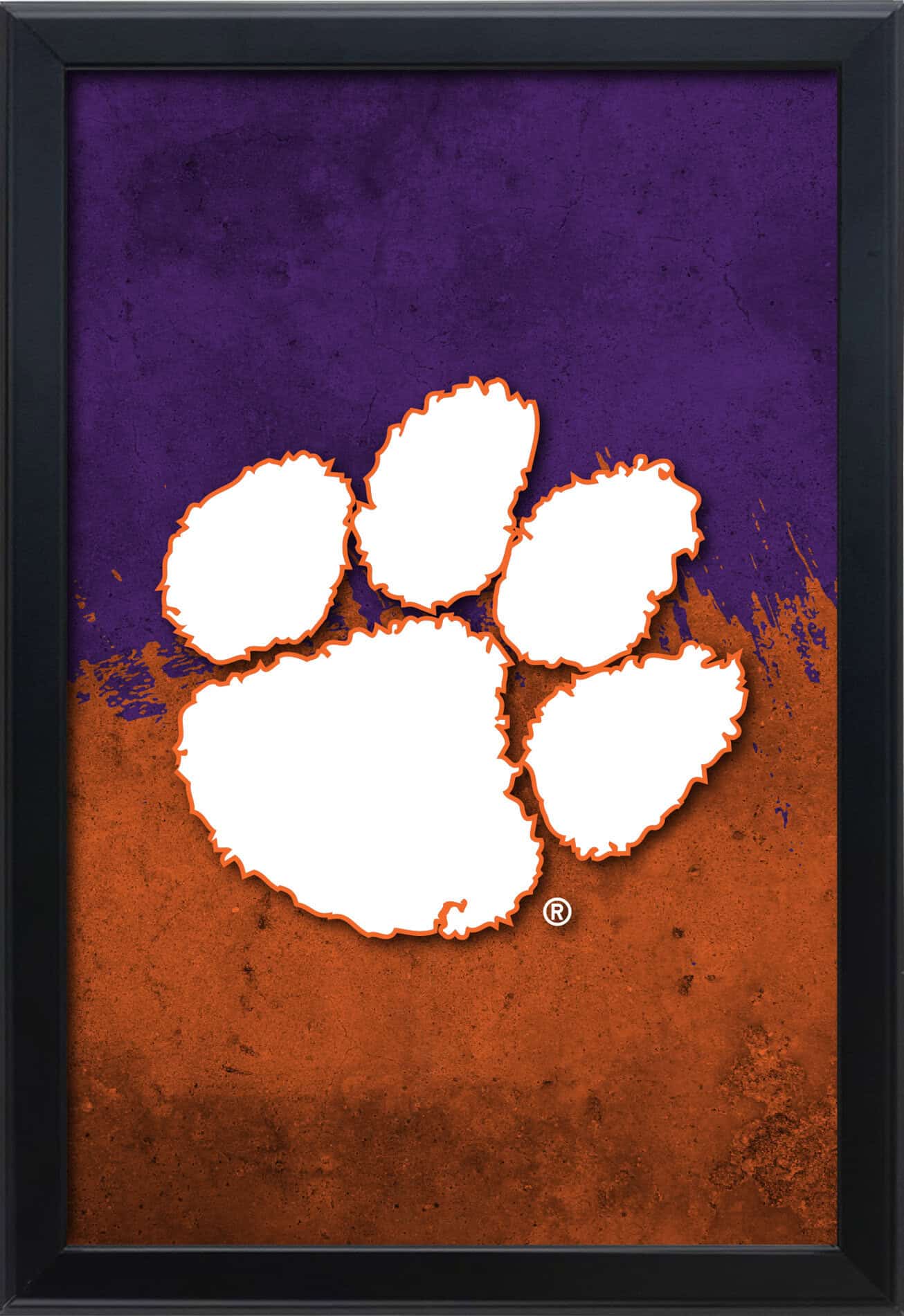 Clemson 16x24 Snapframe Lightbox