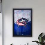 Columbus Blue Jackets 16x24 Snapframe Lightbox