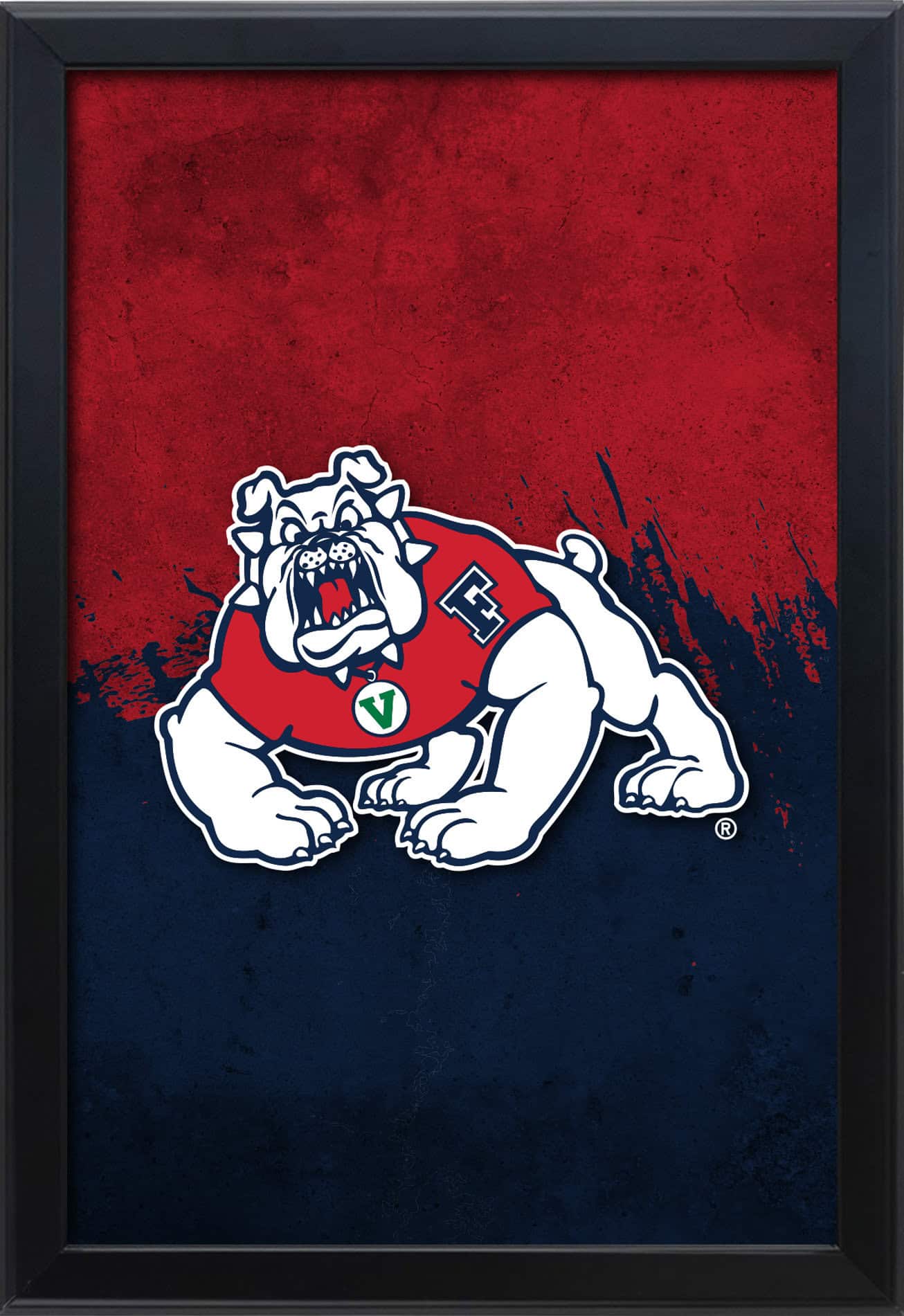 Fresno State University 16x24 Snapframe Lightbox