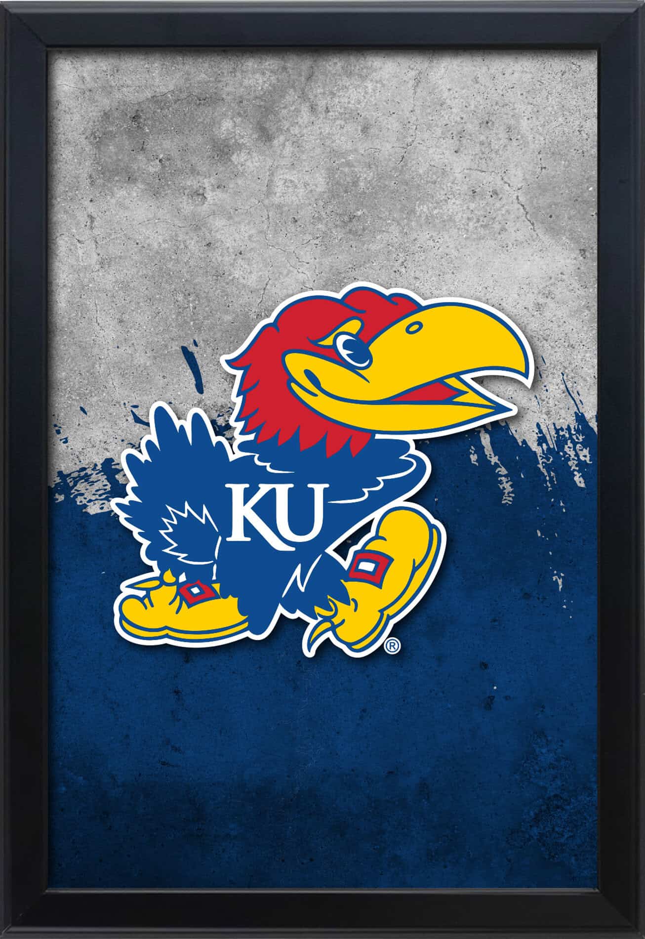 University of Kansas 16x24 Snapframe Lightbox