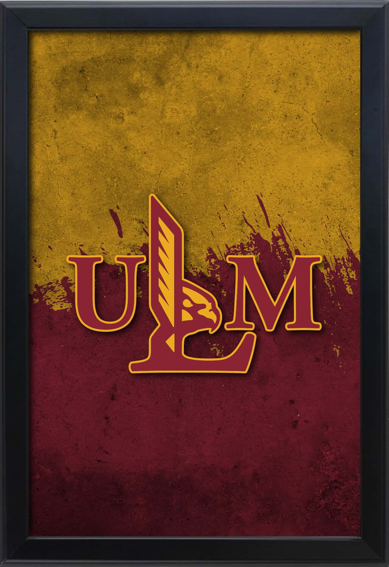 University of Louisiana at Monroe 16x24 Snapframe Lightbox