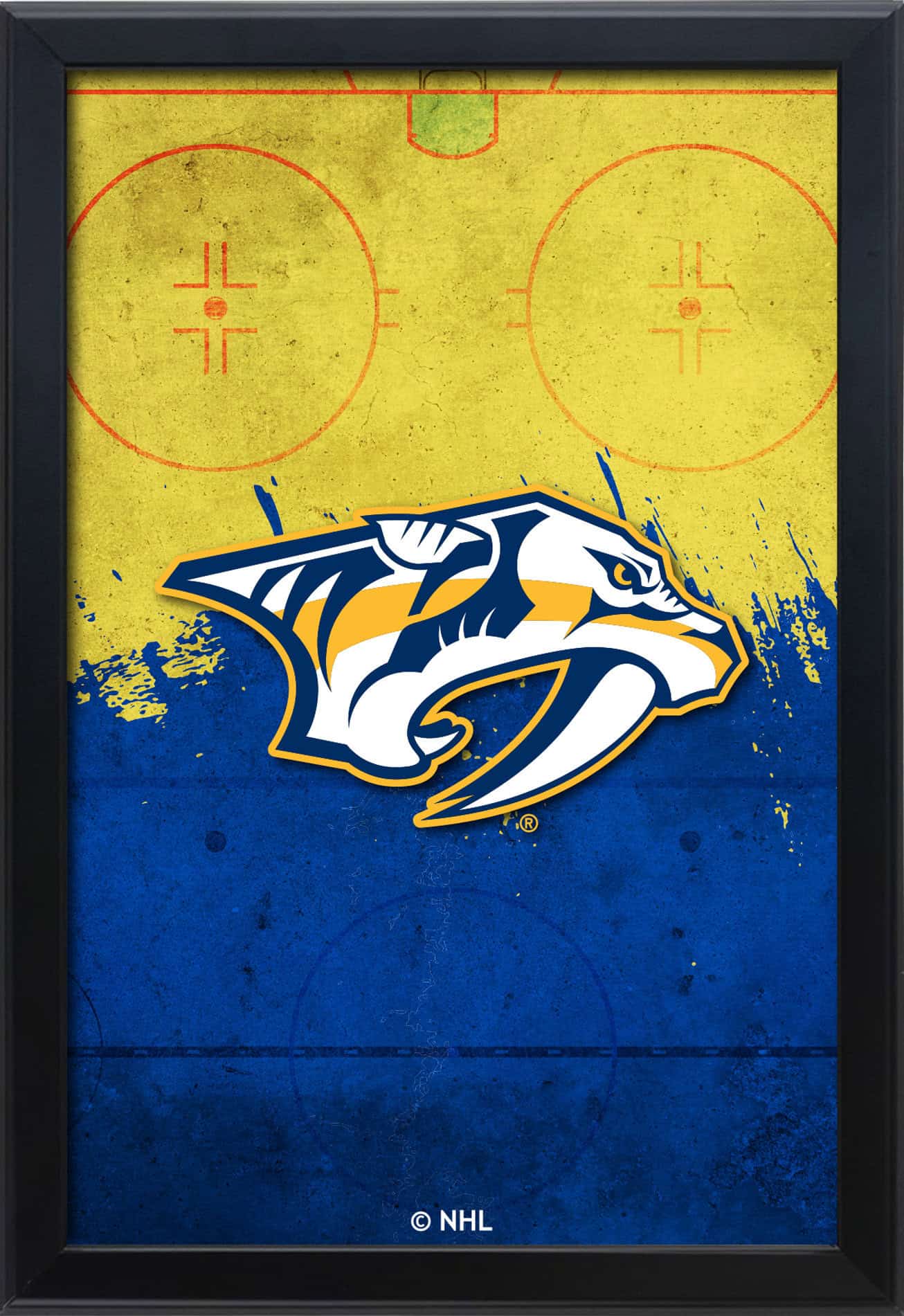 Nashville Predators 16x24 Snapframe Lightbox
