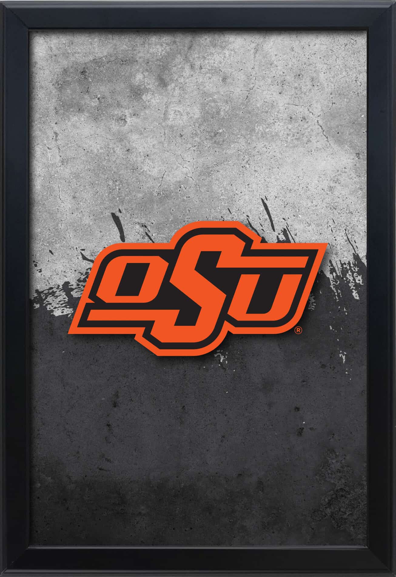 Oklahoma State University 16x24 Snapframe Lightbox
