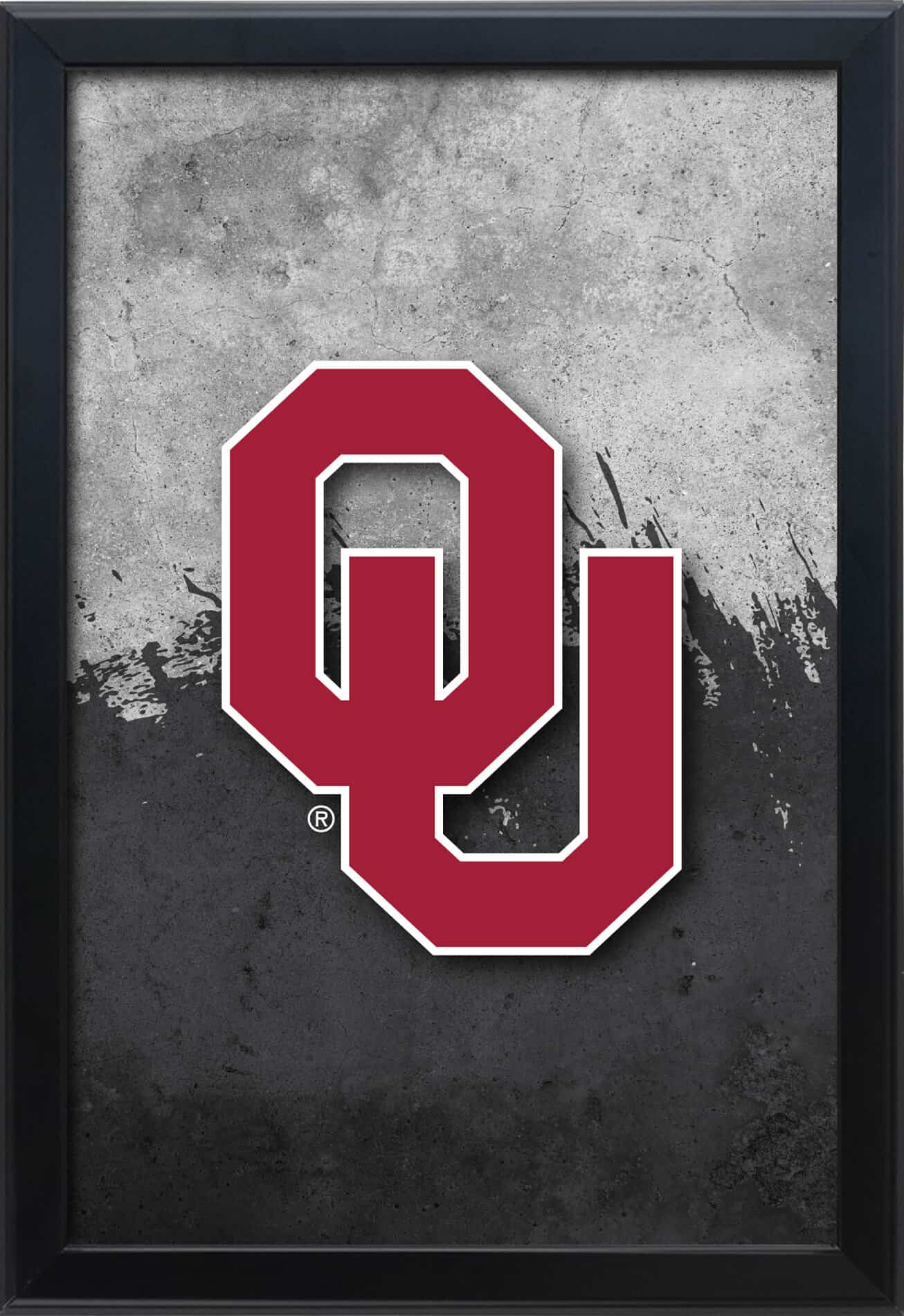Oklahoma University 16x24 Snapframe Lightbox
