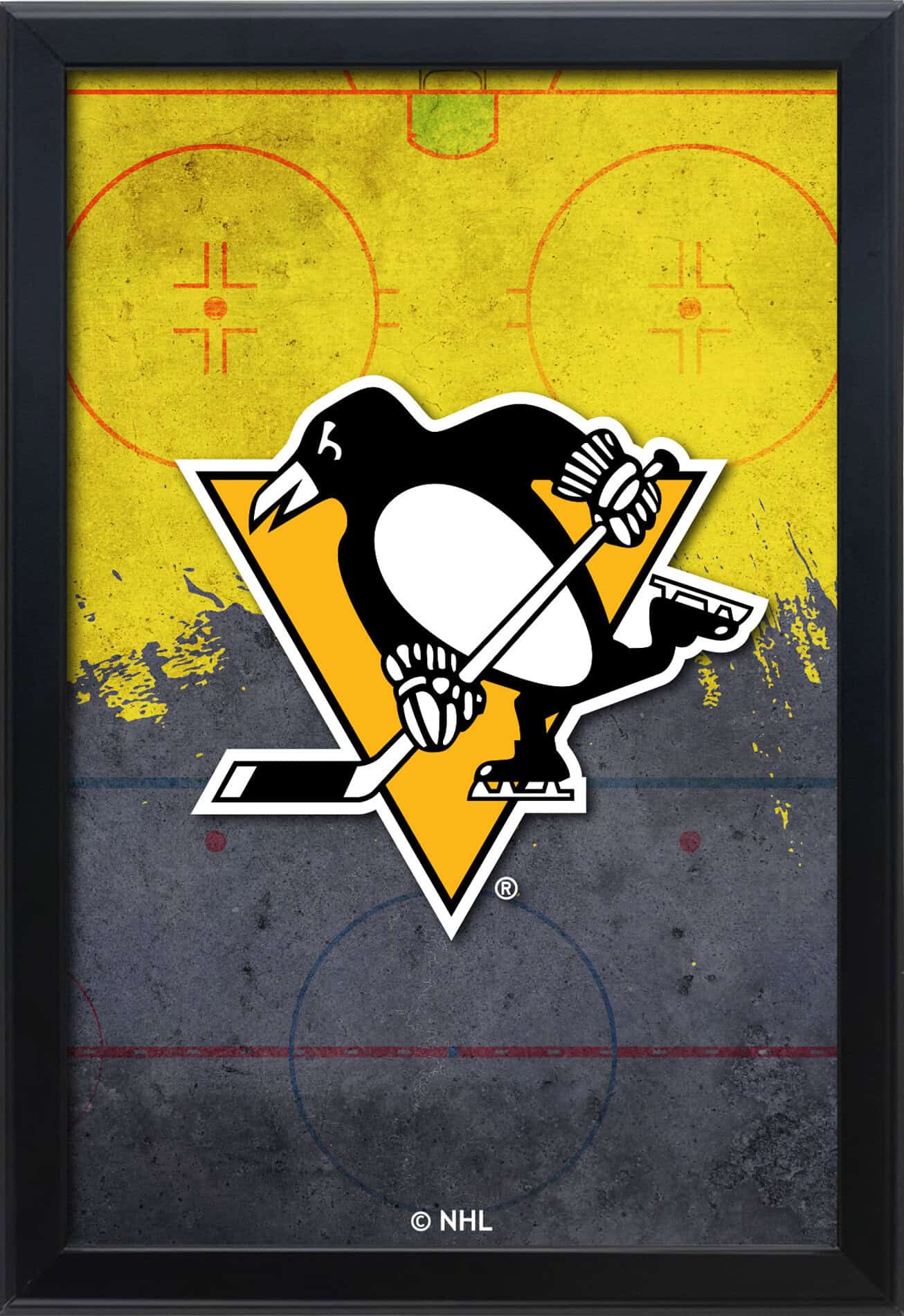 Pittsburgh Penguins 16x24 Snapframe Lightbox