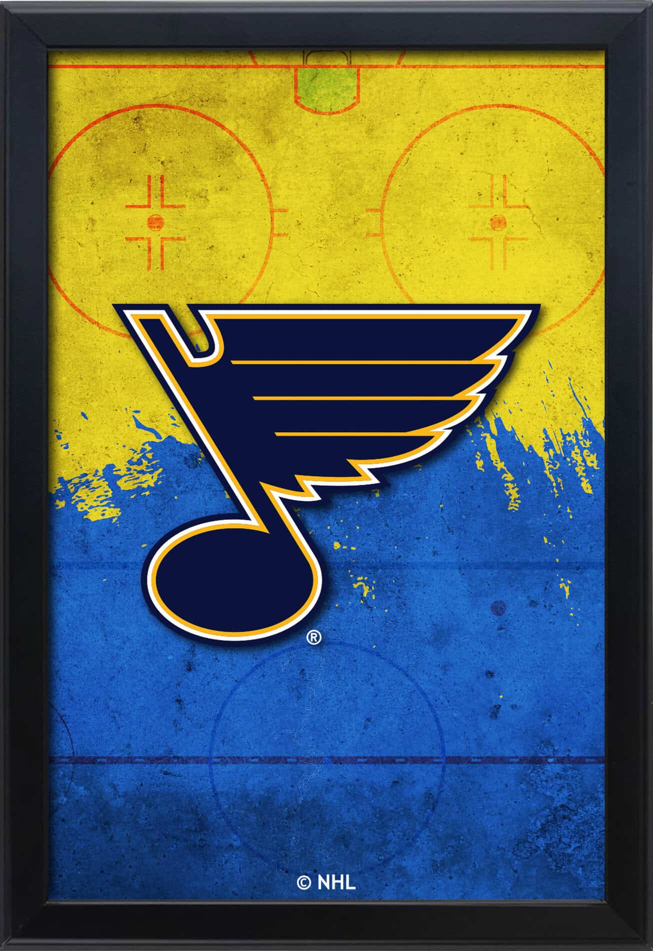 St Louis Blues 16x24 Snapframe Lightbox