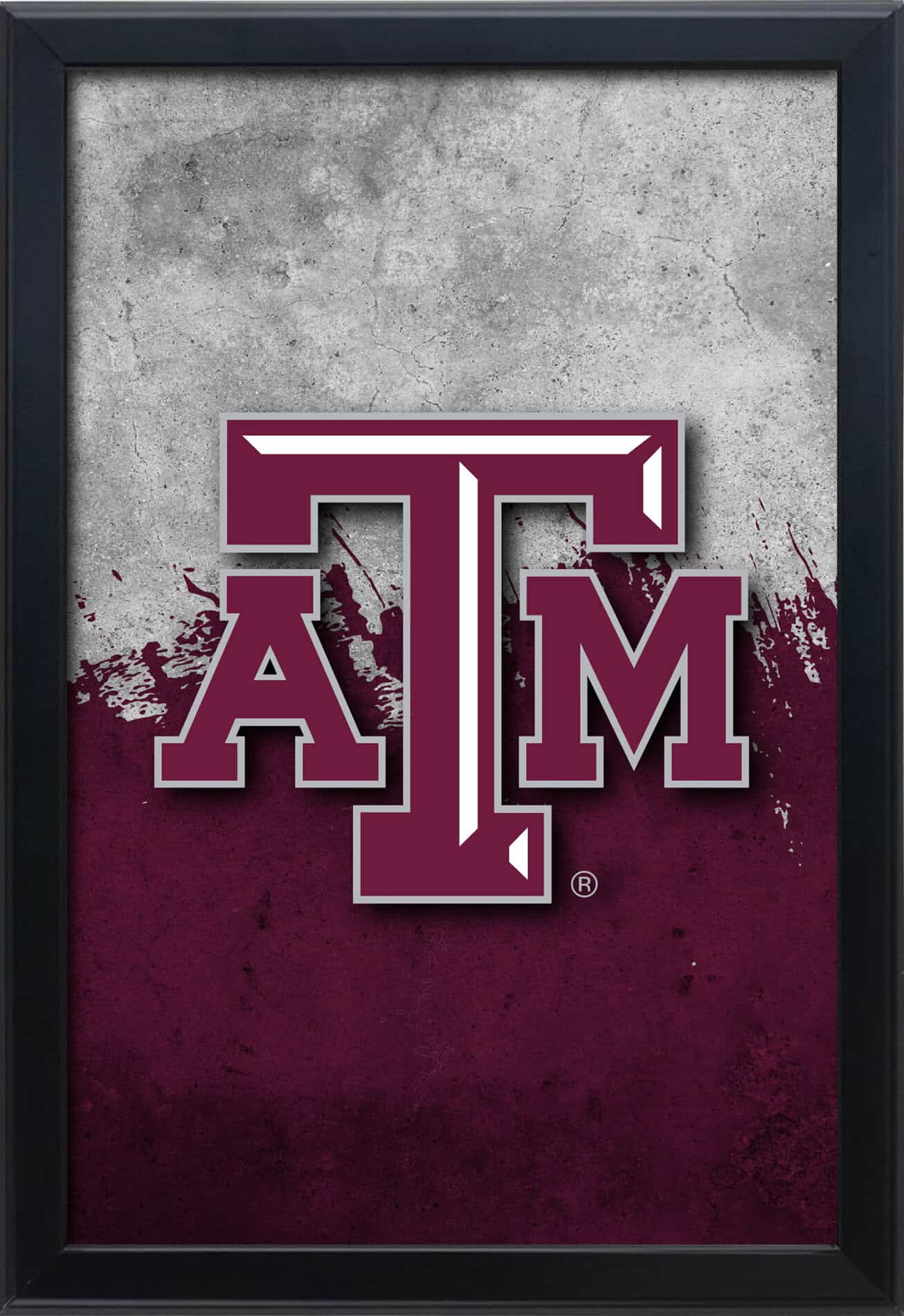 Texas A&M 16x24 Snapframe Lightbox