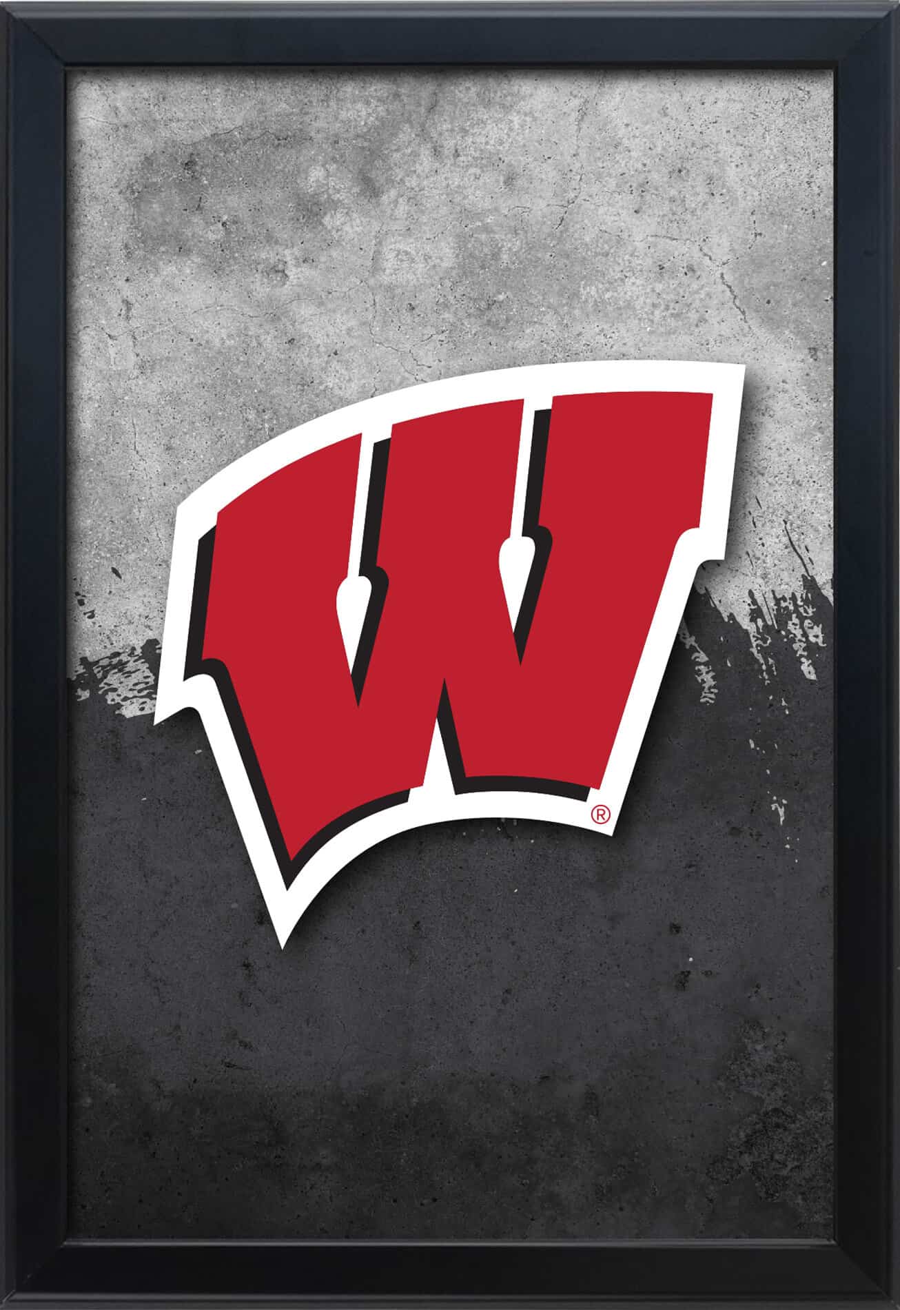 University of Wisconsin (W) 16x24 Snapframe Lightbox
