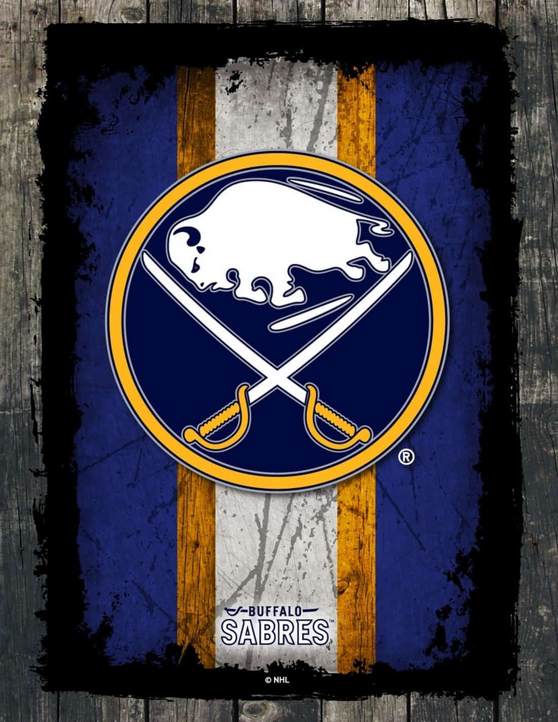 Buffalo Sabres 24x32 Logo Canvas Wall Art (Alternate)