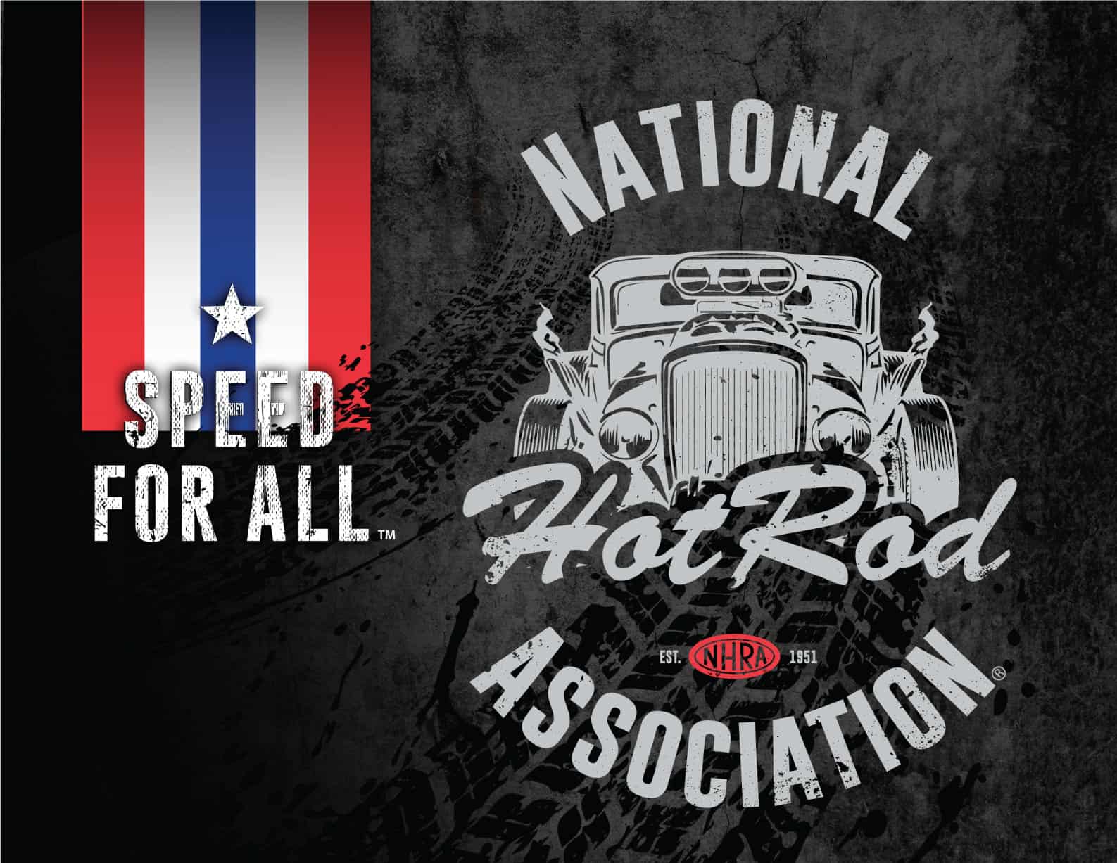 NHRA Hot Rod 15x20 Logo Canvas Wall Art (Alternate)