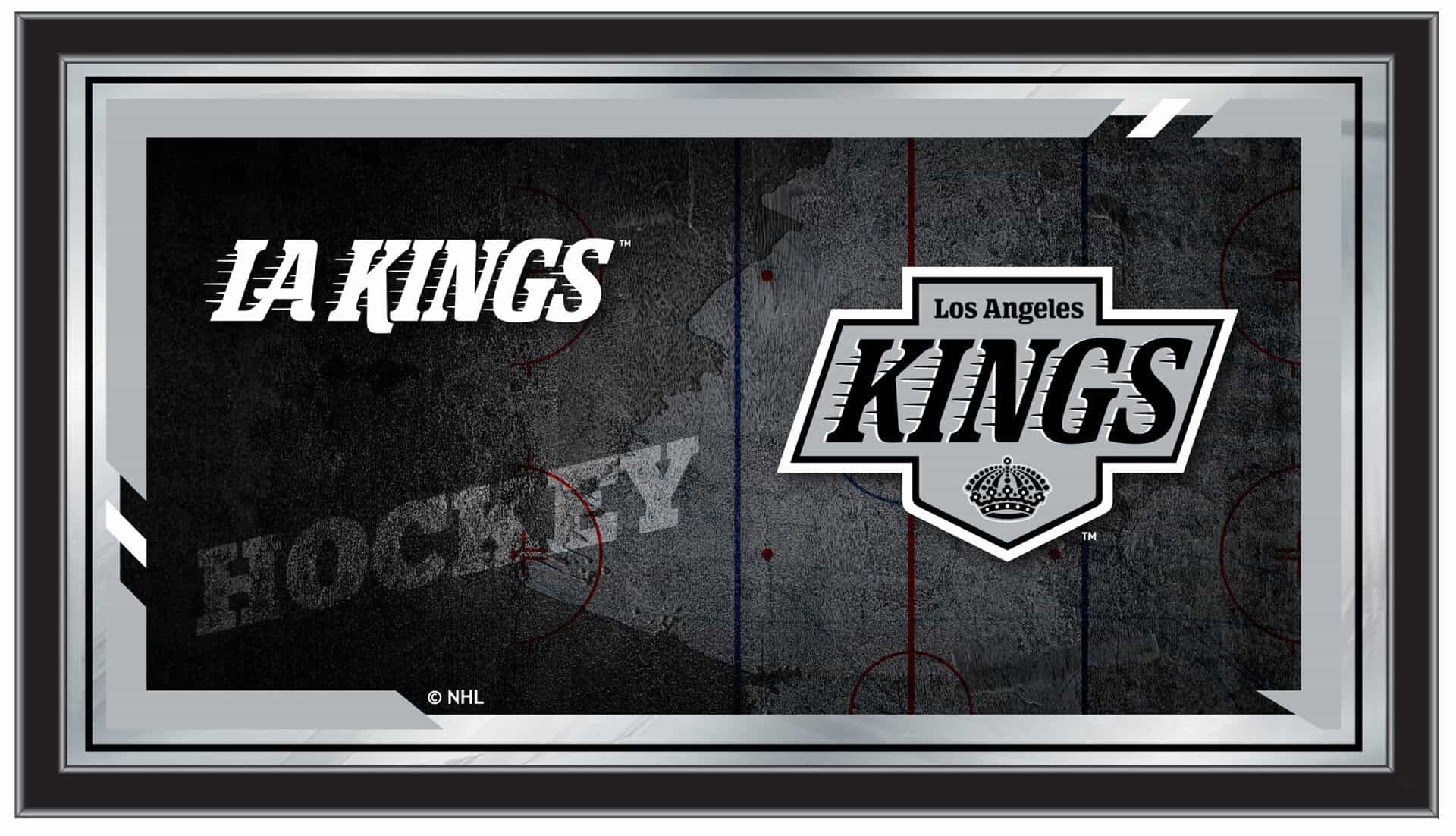 Los Angeles Kings 15x26 Hockey Collector Mirror