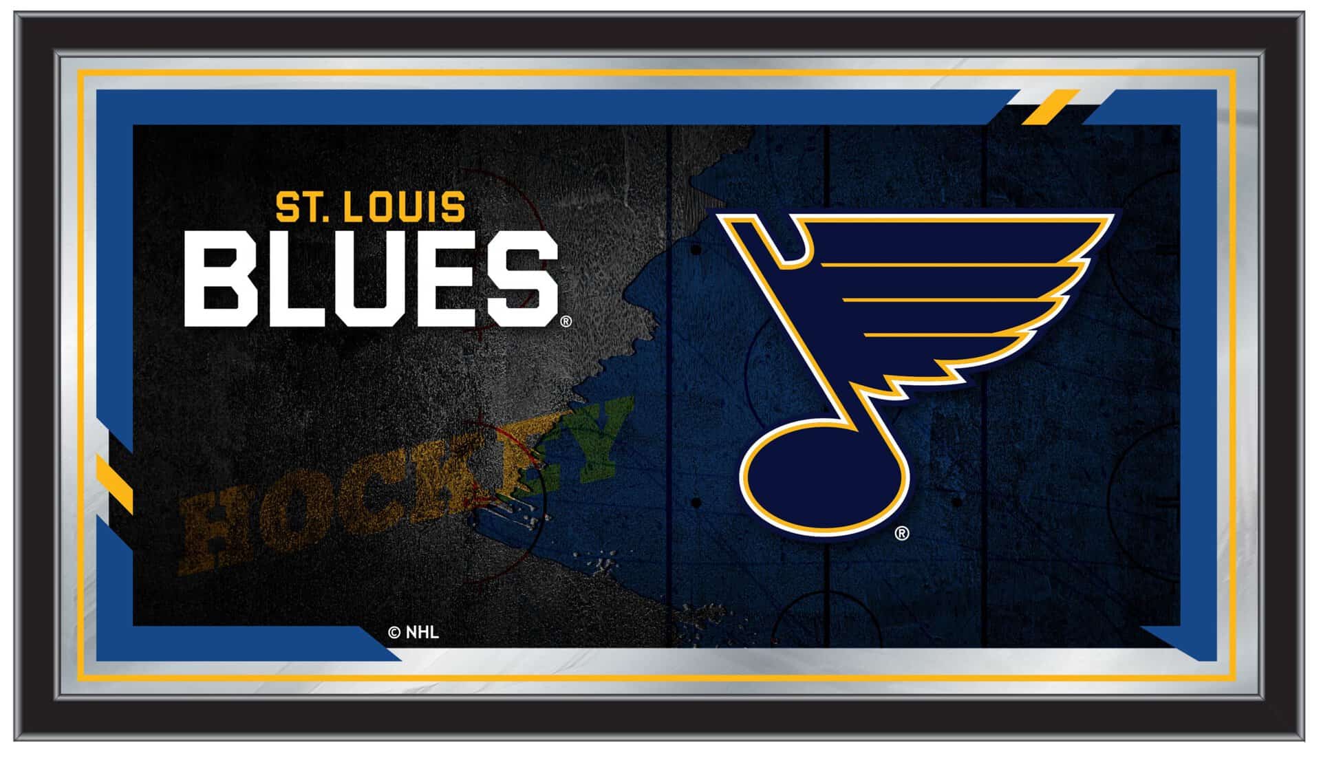 St Louis Blues 15x26 Hockey Collector Mirror