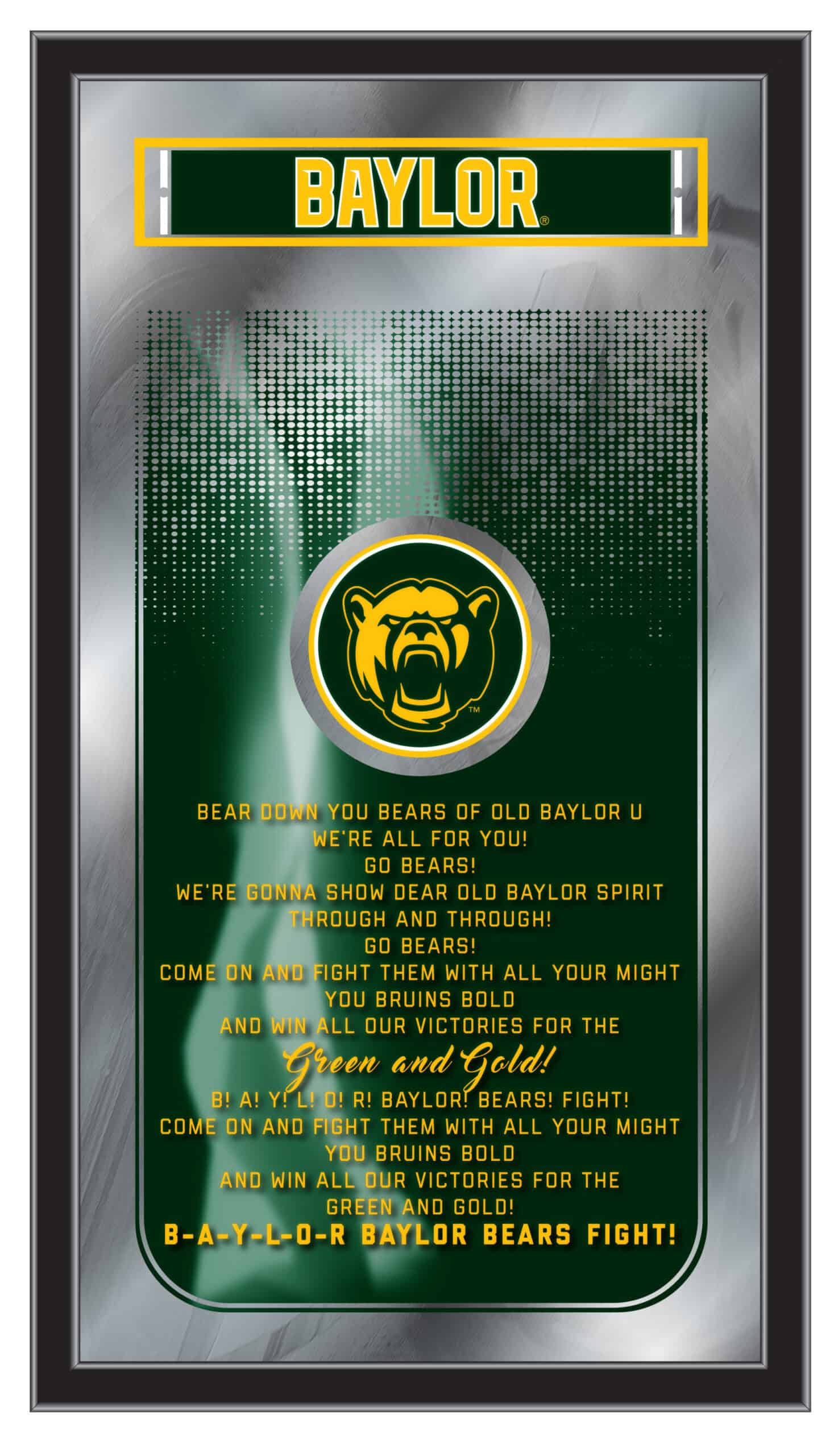 Baylor University 26x15 Fight Song Wall Mirror