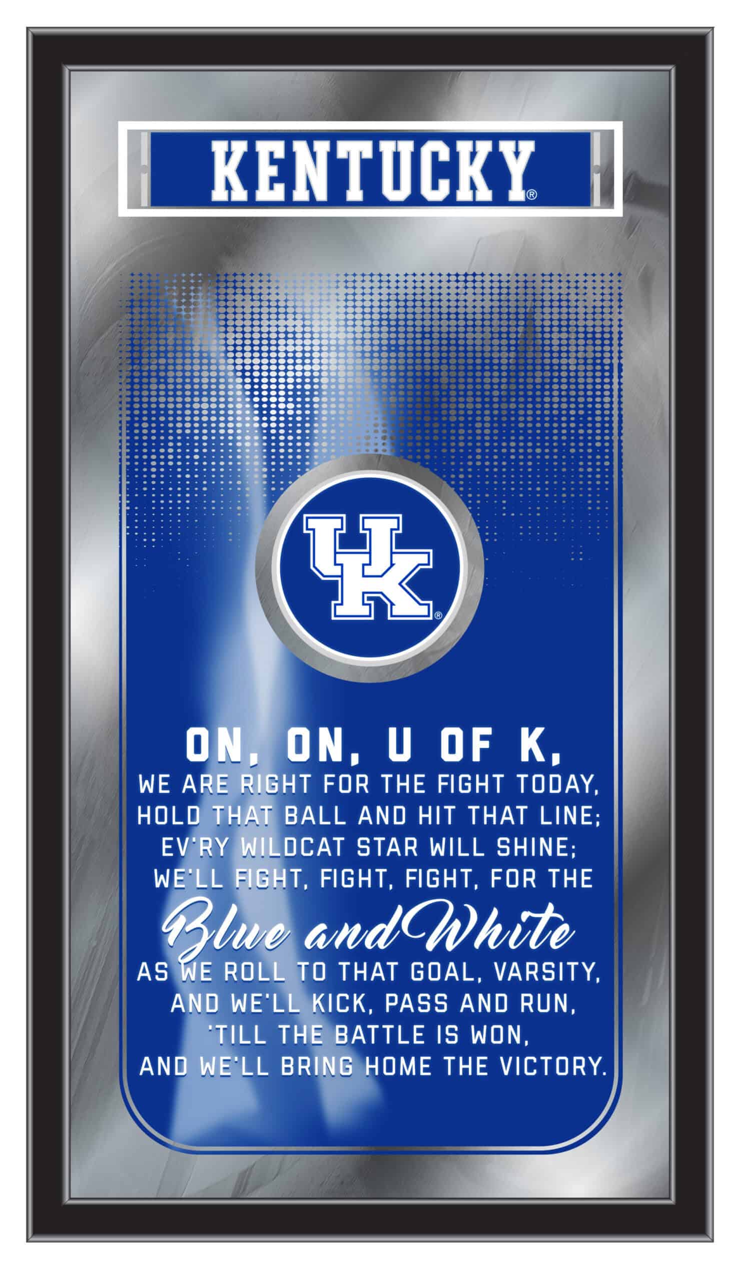 University of Kentucky 26x15 Fight Song Wall Mirror