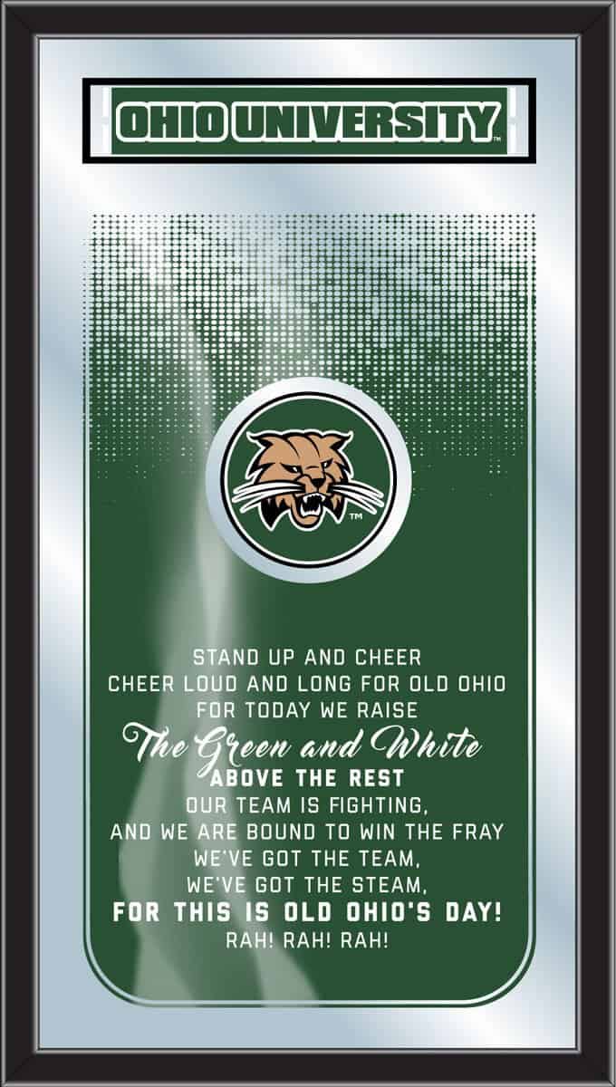 Ohio University 26x15 Fight Song Wall Mirror