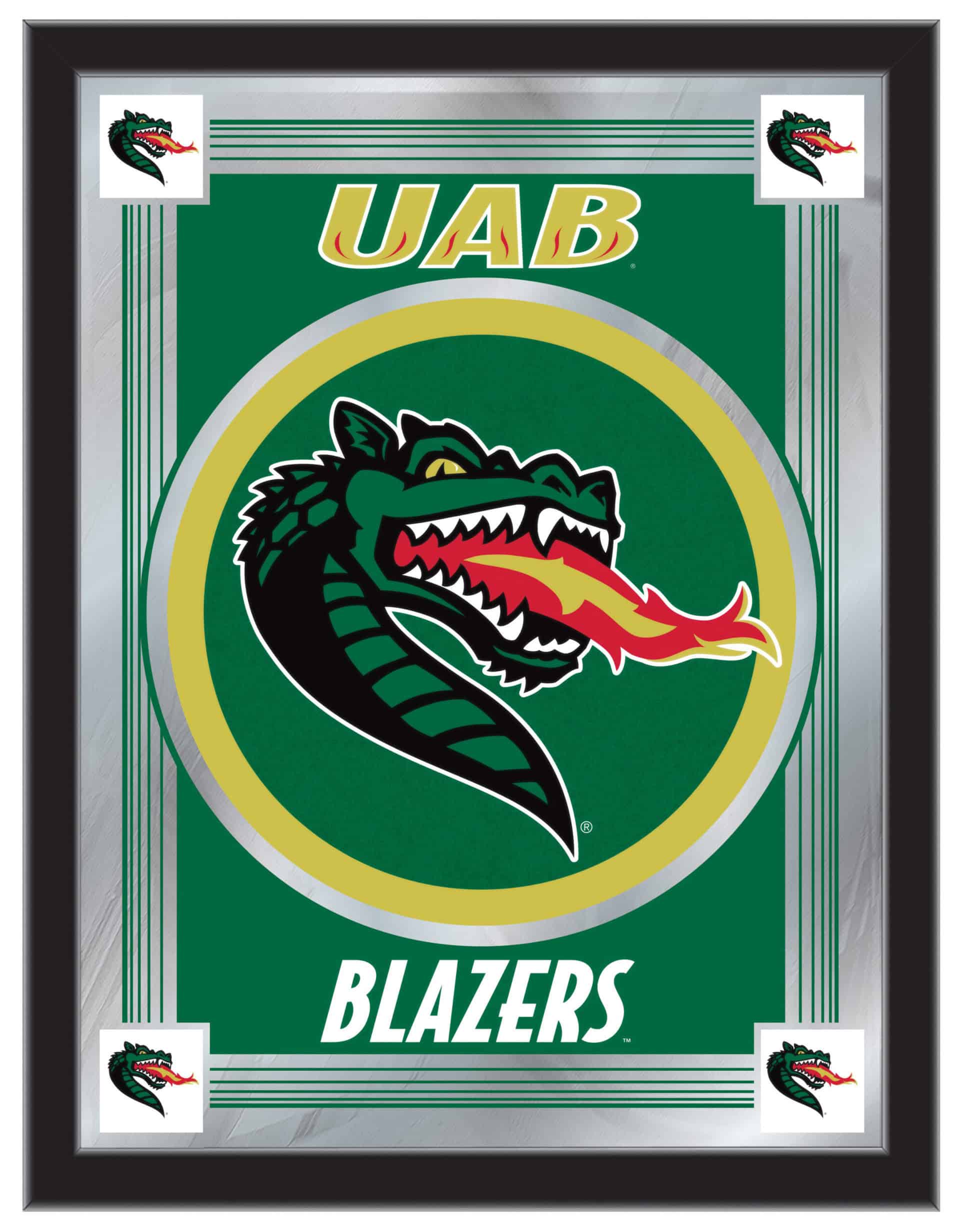 University of Alabama at Birmingham 17x22 Logo Wall Mirror