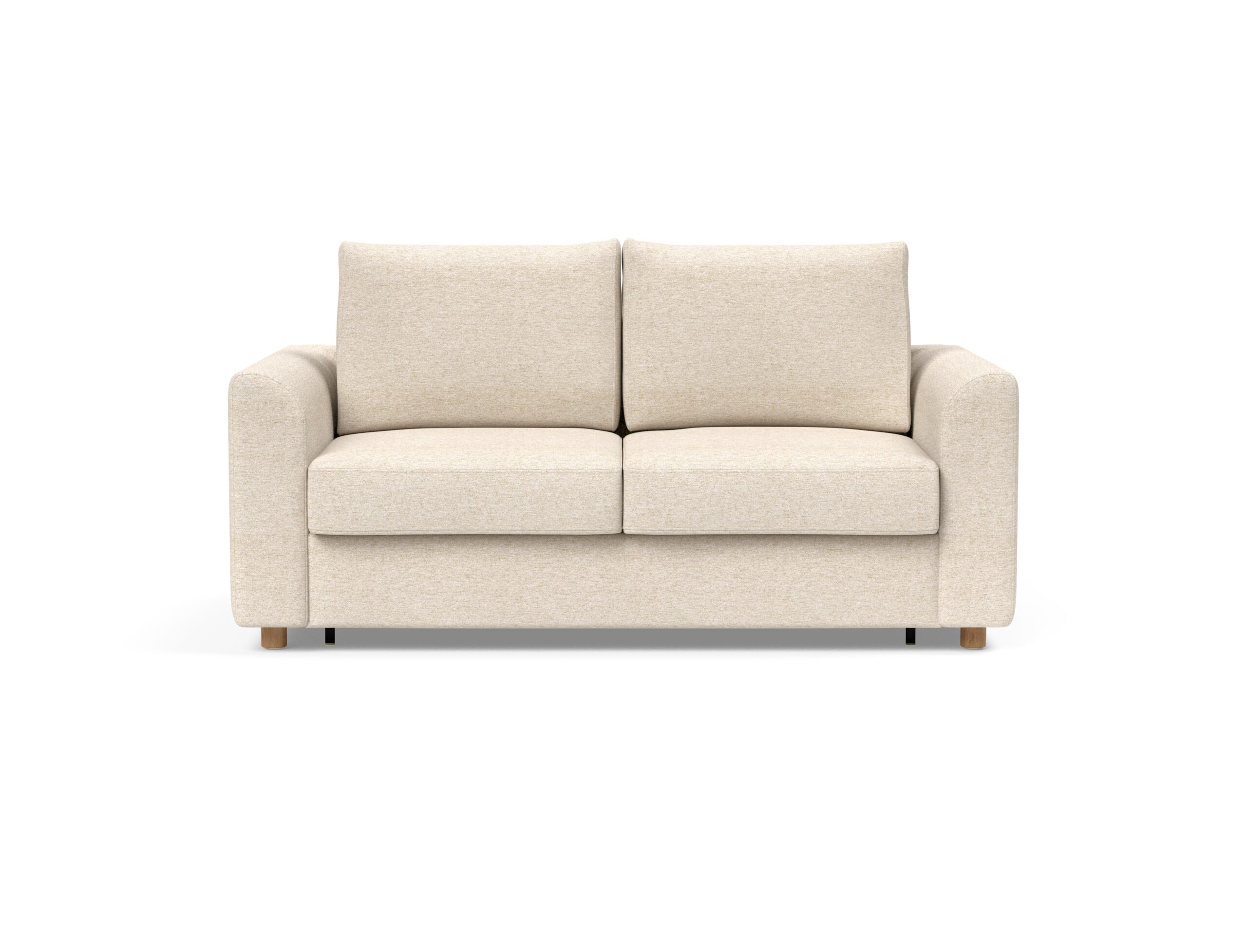 Neah Full Size Sofa Bed With Curved Arms - Halifax Shell