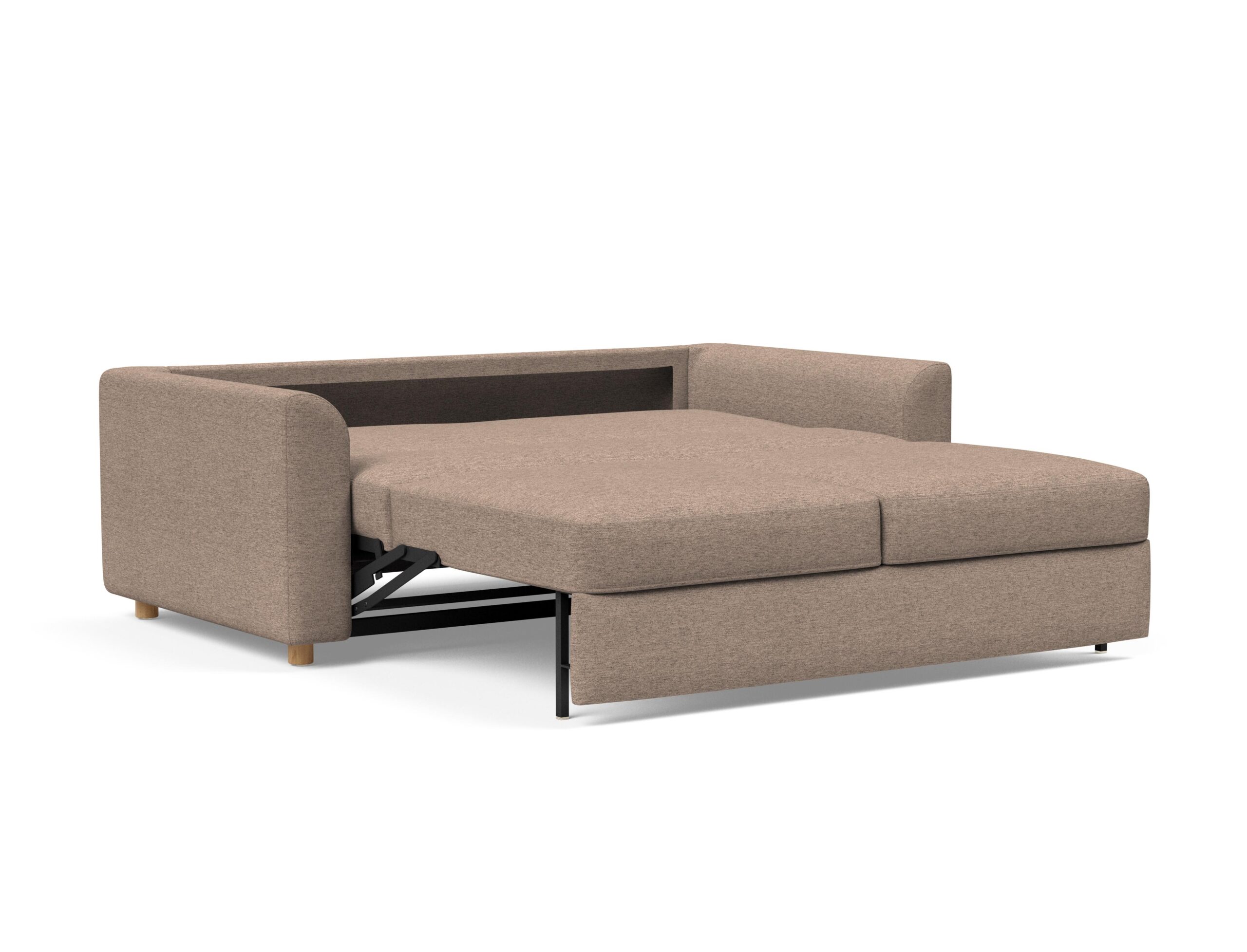 Neah Queen Size Sofa Bed With Curved Arms - Halifax Wicker