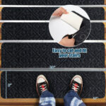 Non-Slip Indoor Stair Carpet Mats for Wooden Steps (Set of 15)