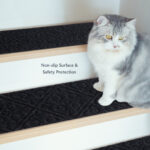 Non-Slip Indoor Stair Carpet Mats for Wooden Steps (Set of 15)
