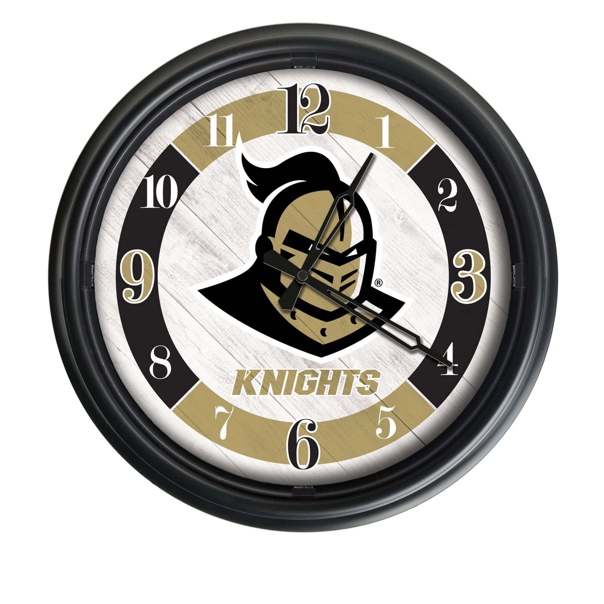University of Central Florida 14-Inch Indoor/Outdoor LED Wall Clock in Black