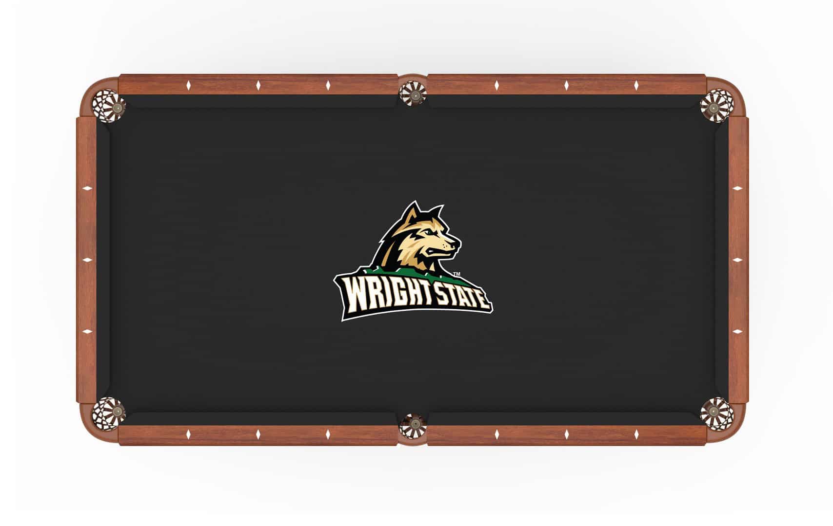 Wright State University Pool Table with Navajo Finish and Claw Leg - Image 2