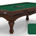 University of Alabama - Birmingham Pool Table with Navajo Finish and Tapered Leg