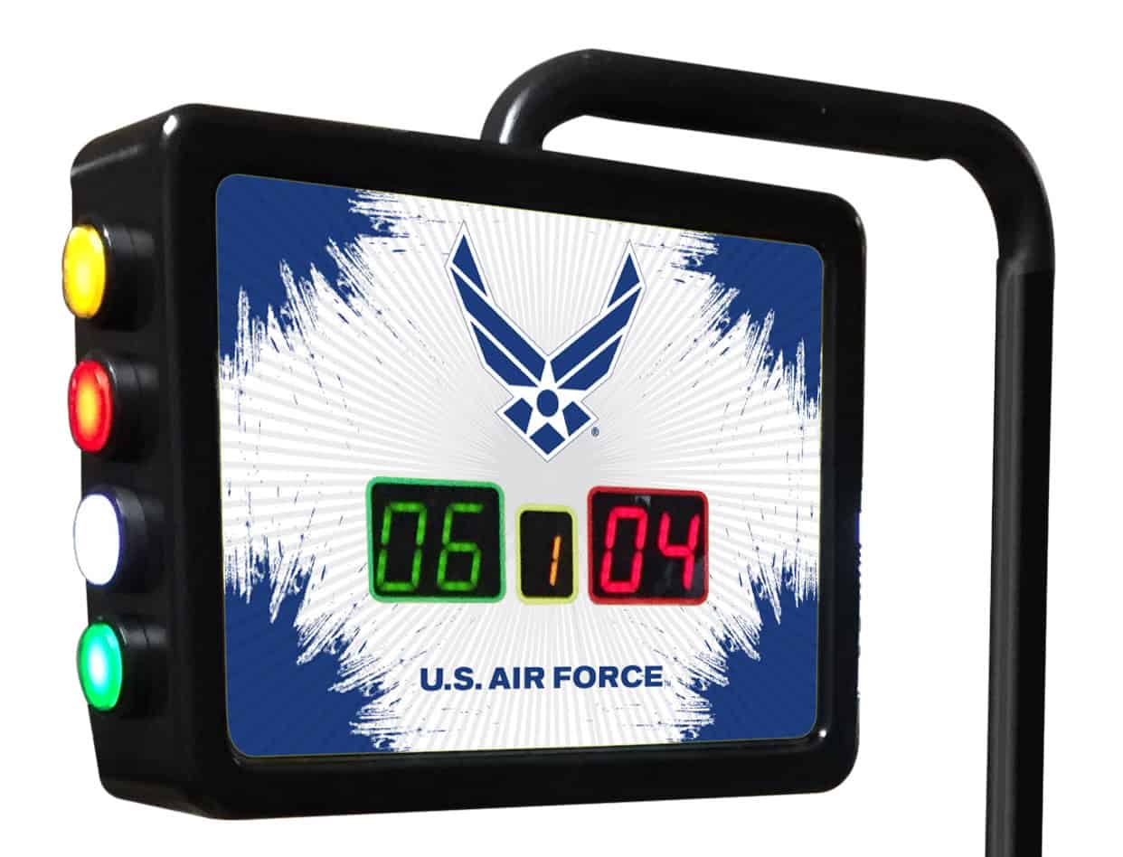 United States Air Force Shuffleboard Electronic Scoring Unit