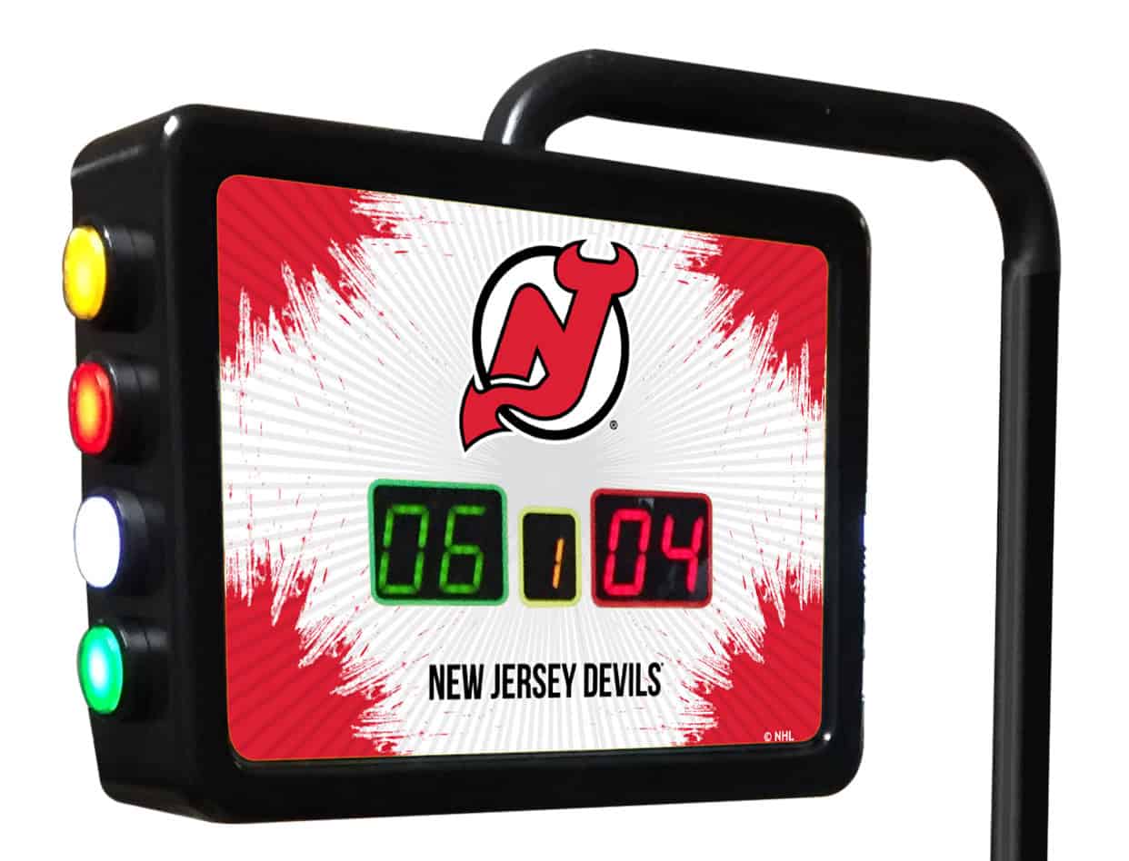 New Jersey Devils Shuffleboard Electronic Scoring Unit