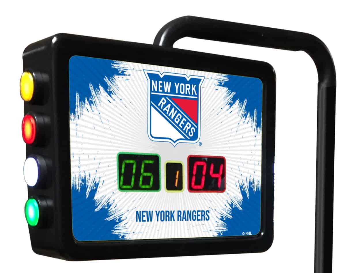 New York Rangers Shuffleboard Electronic Scoring Unit