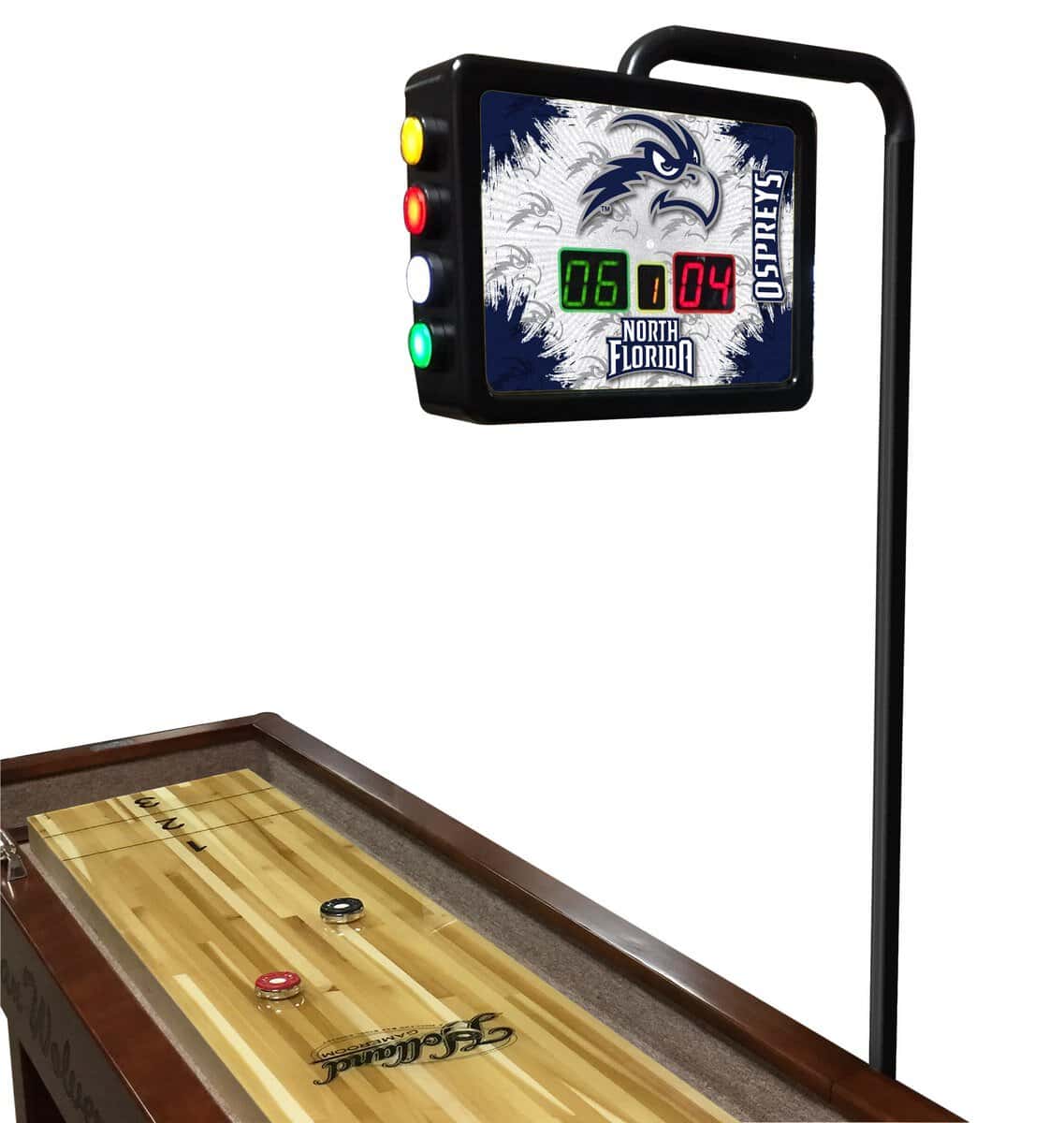 University of North Florida Shuffleboard Electronic Scoring Unit