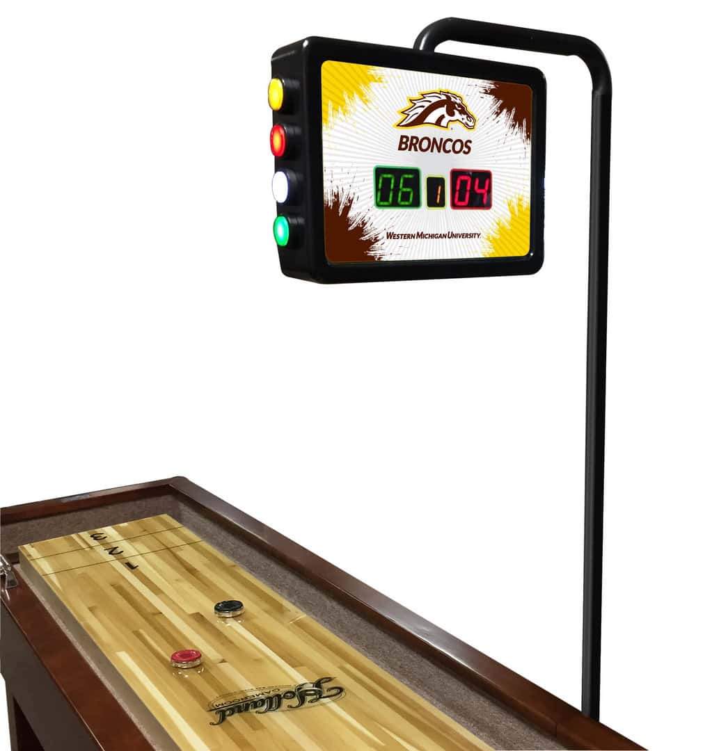 Western Michigan University Shuffleboard Electronic Scoring Unit