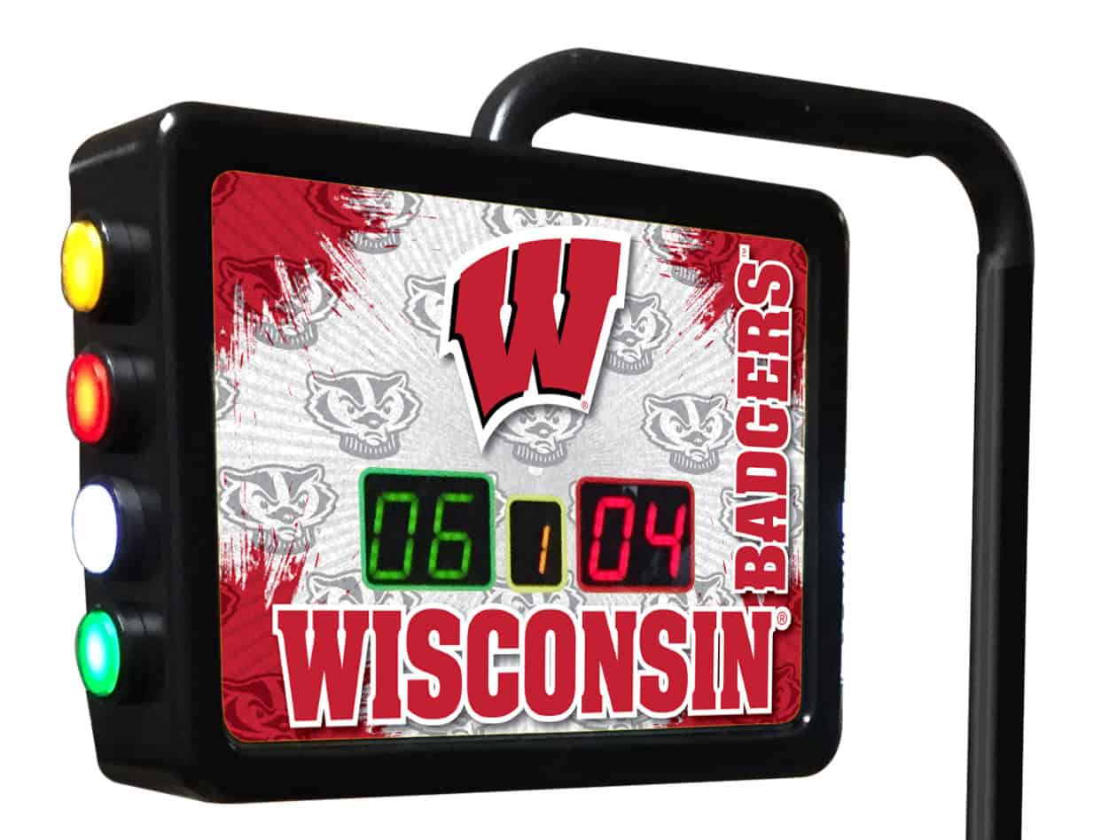 University of Wisconsin (W) Shuffleboard Electronic Scoring Unit