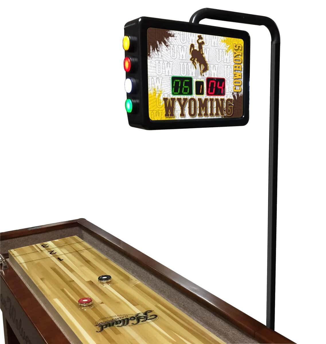 University of Wyoming Shuffleboard Electronic Scoring Unit