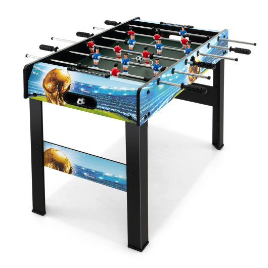 Mini Foosball Table with Removable Legs and Scorekeeper
