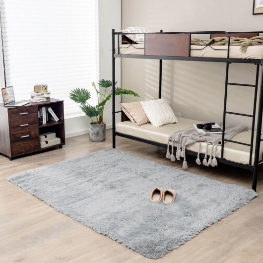 Soft 5 x 7 Feet Rectangular Shag Area Rug for Living Room - Image 13