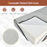 Tri Fold Convertible Chair Sofa Bed with Removable Cover