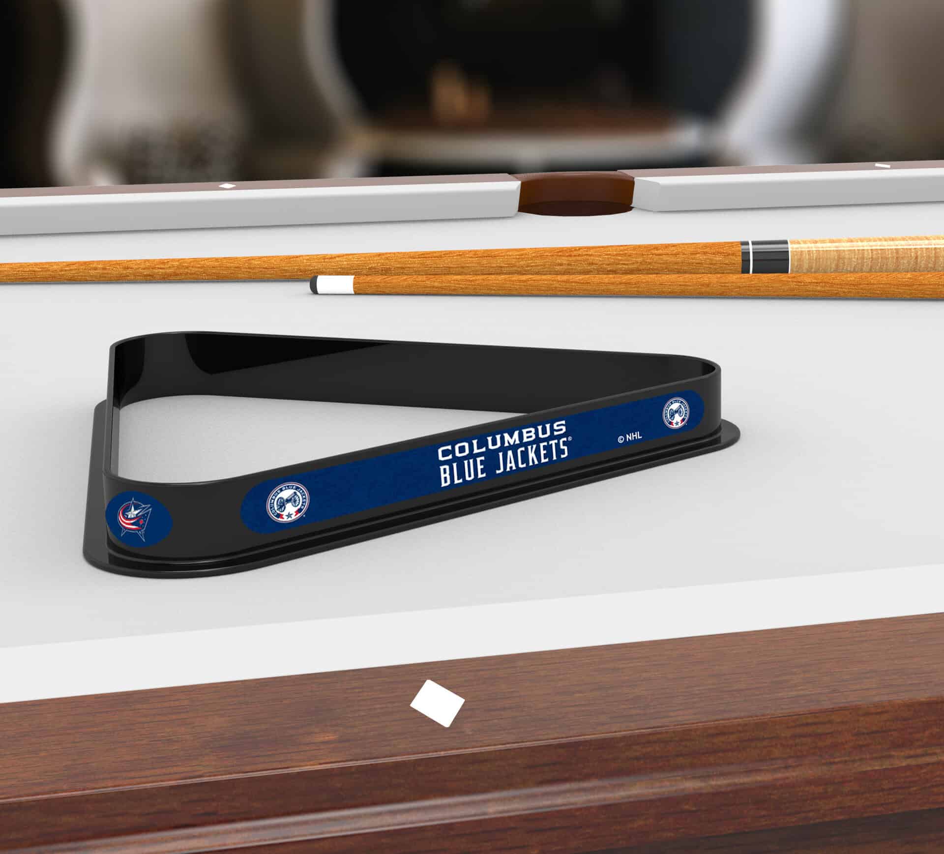 Columbus Blue Jackets Billiard Triangle