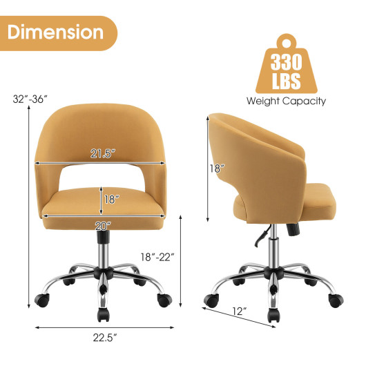 Ergonomic Swivel Office Chair with Adjustable Height and Tilt