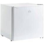 Compact 1.1 Cu. Ft Upright Mini Freezer with Reversible Door