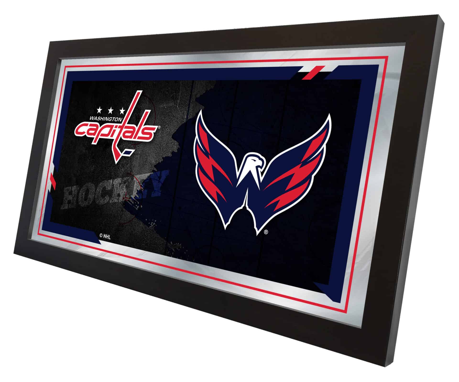 Washington Capitals 15x26 Hockey Collector Mirror - Image 2
