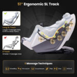 Zero Gravity SL Track Massage Chair with Heat and Airbags