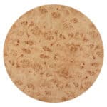 Convertible Burl Wood Dining and Poker Table with Storage
