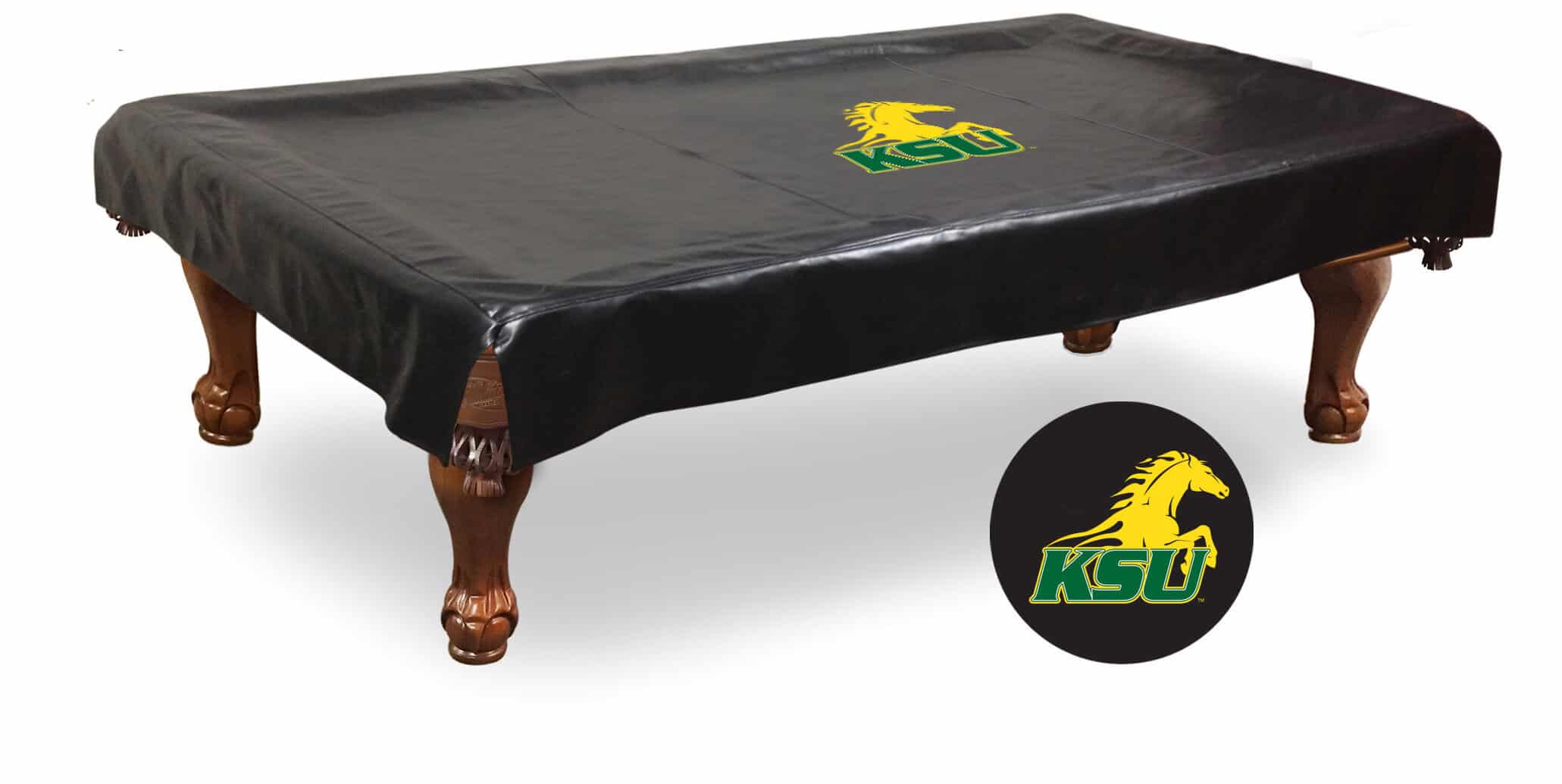kentucky state university 9-foot logo pool table cover