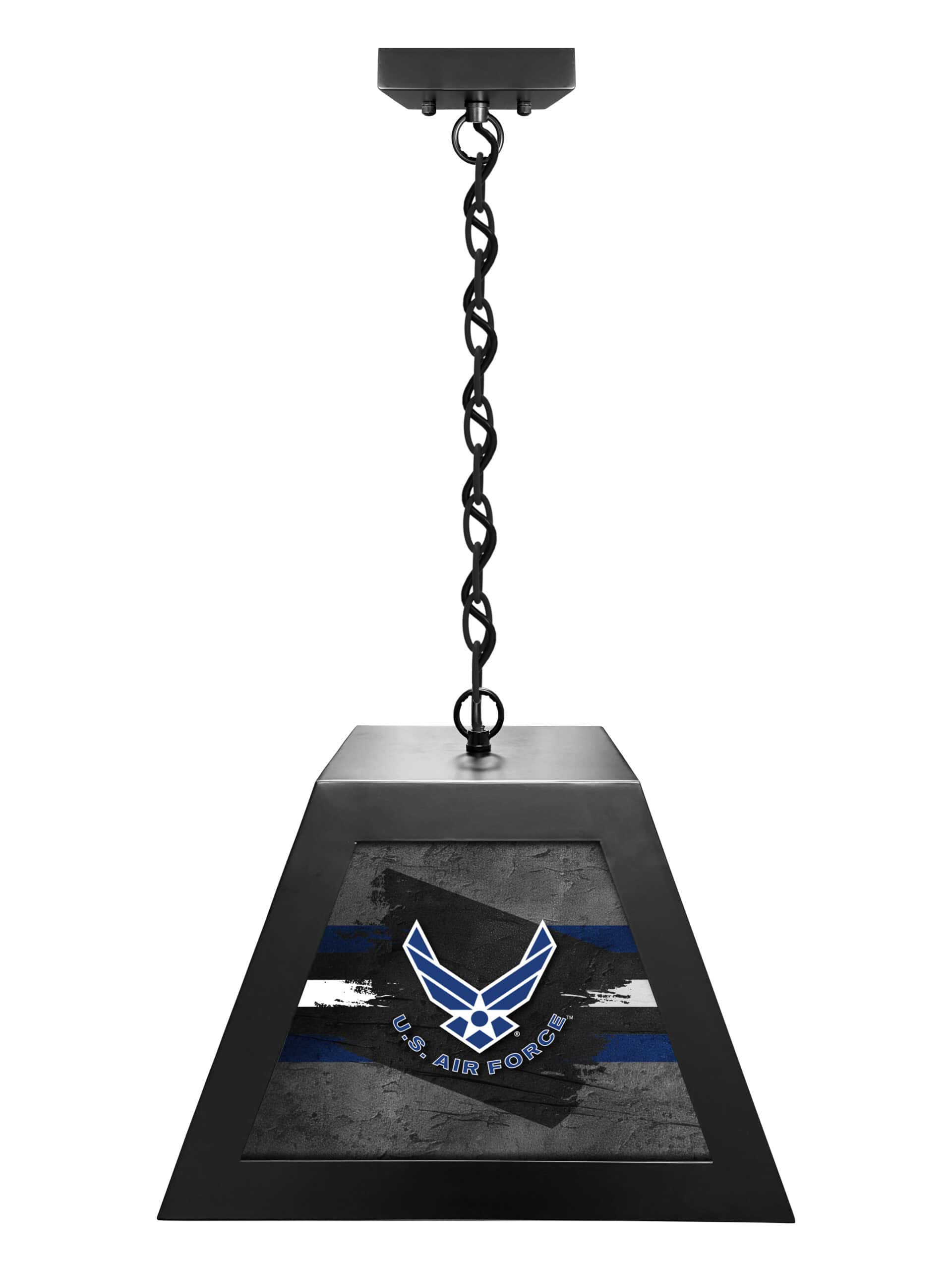 united states air force pendant box light