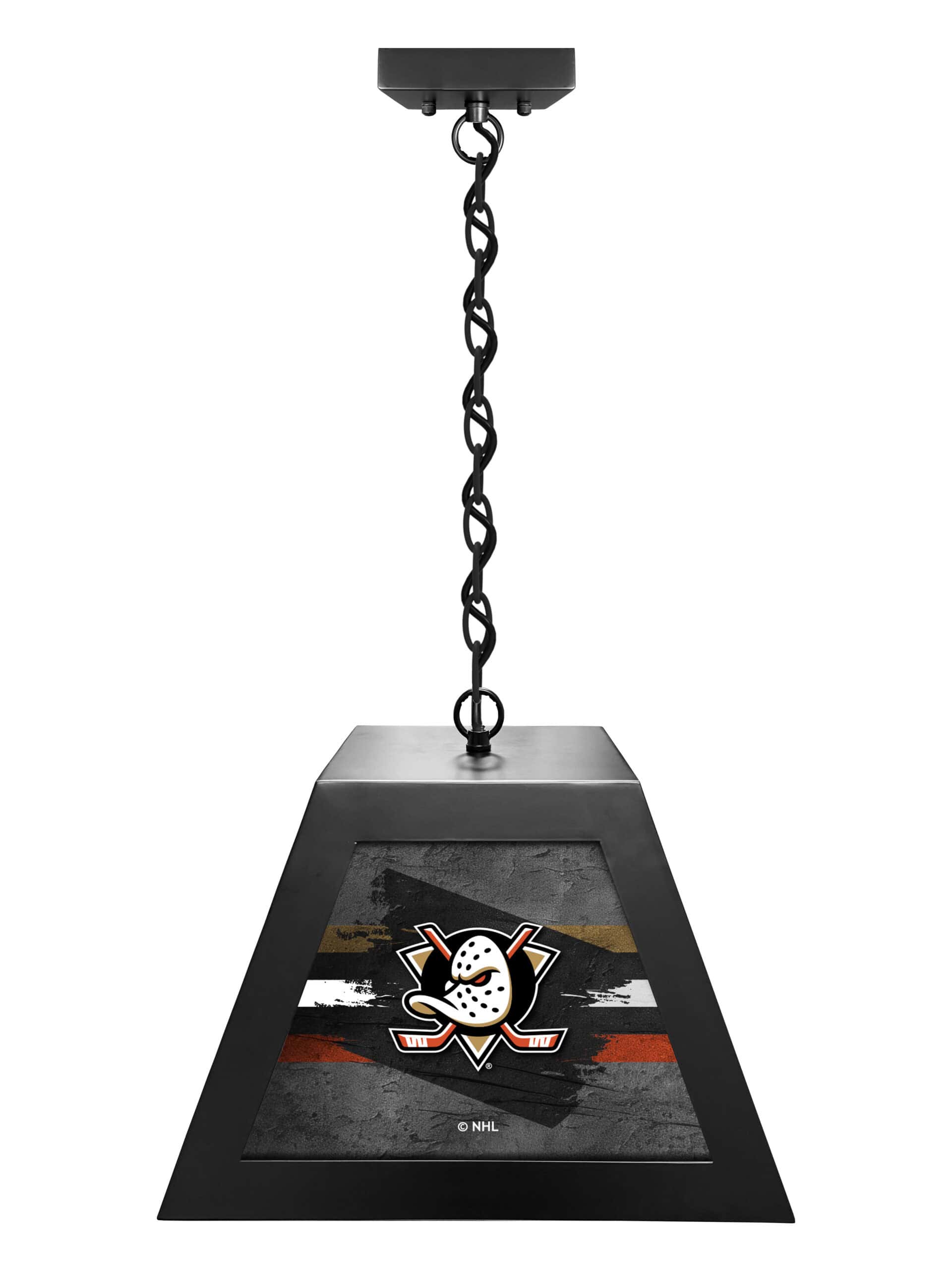 anaheim ducks pendant box light