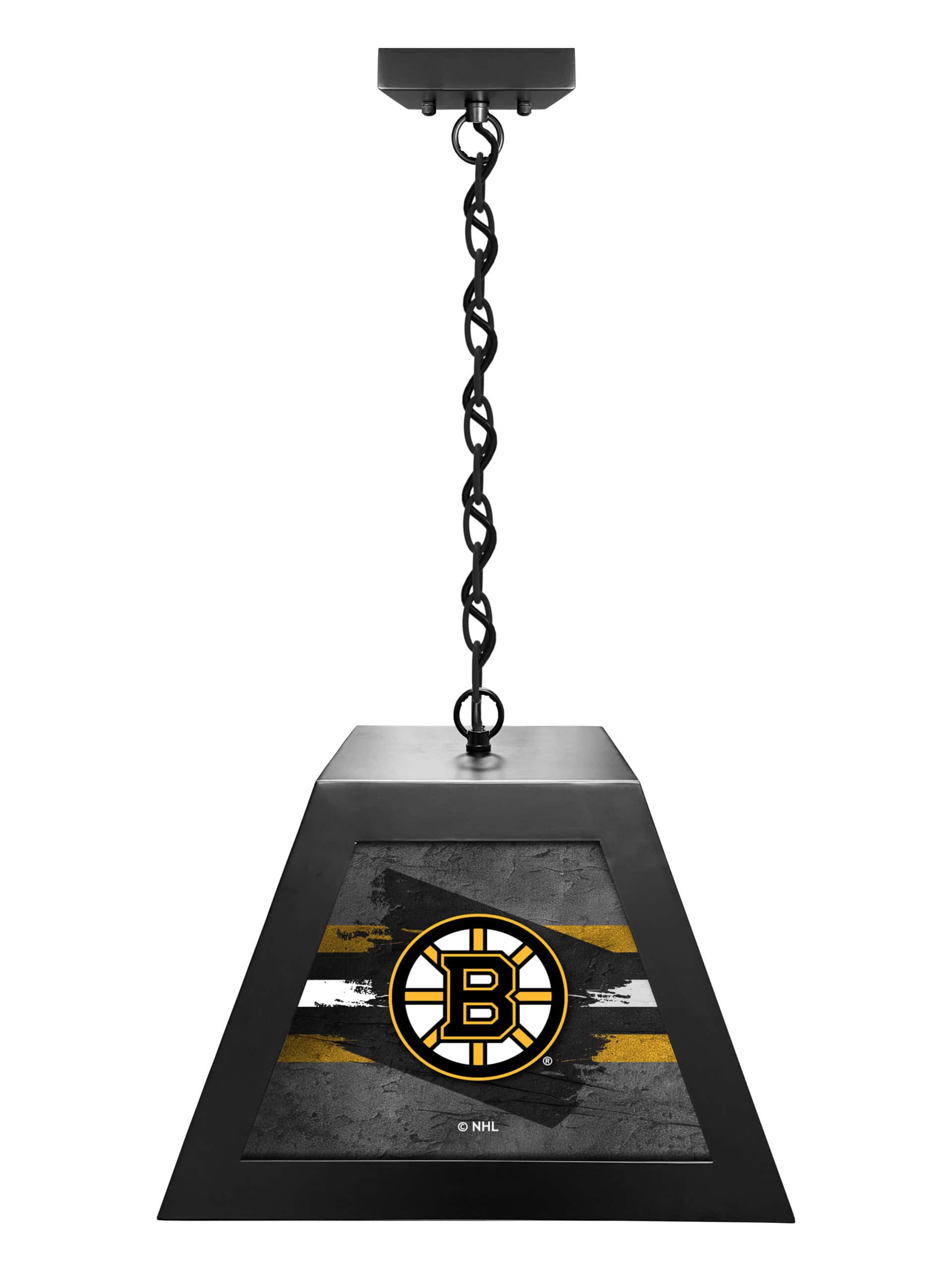 boston bruins pendant box light