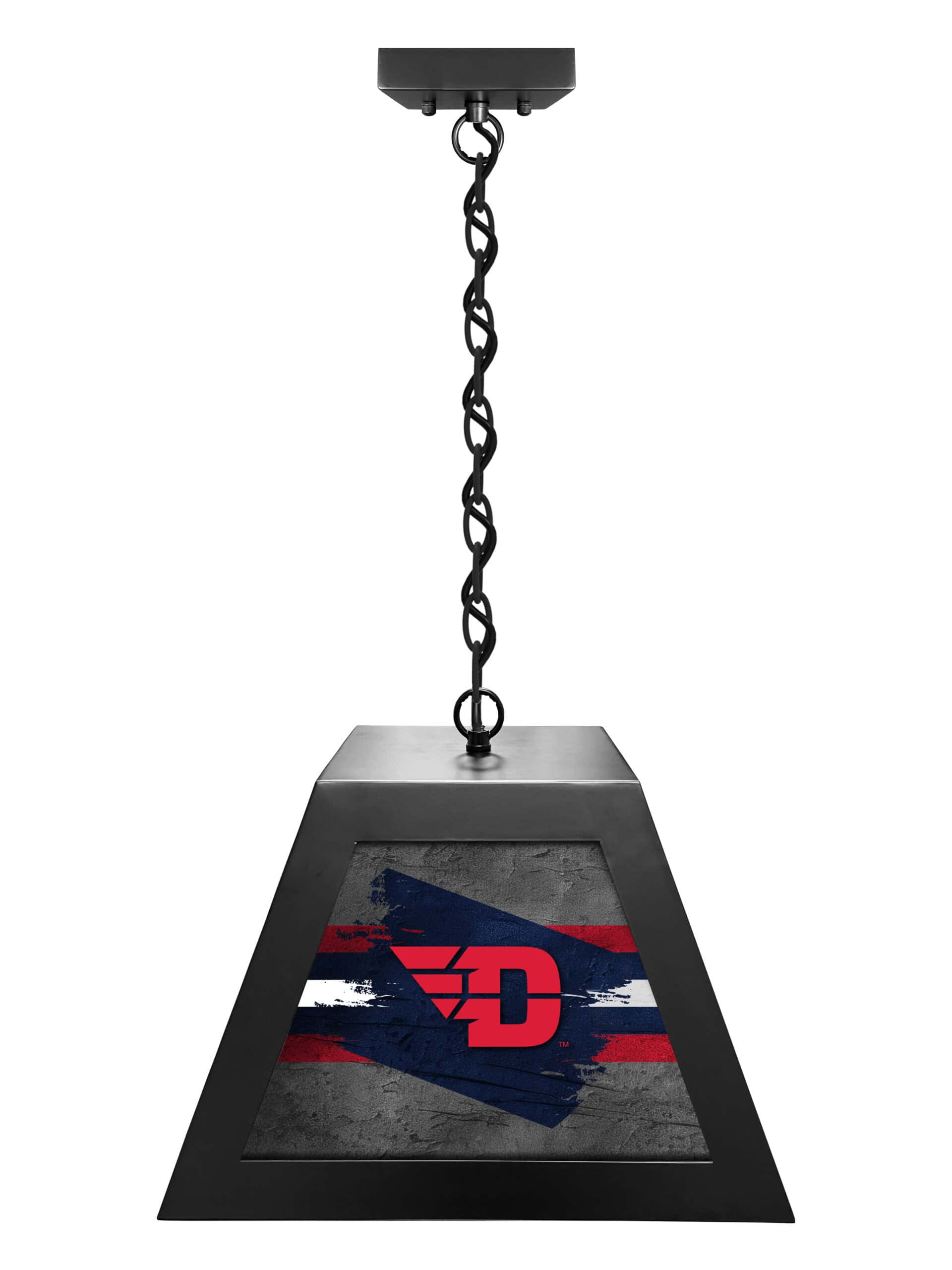 university of dayton pendant box light
